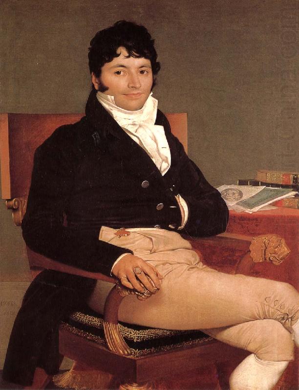 Jean-Auguste Dominique Ingres Portrait of Liwi china oil painting image